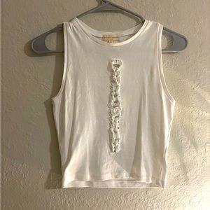 Gilded Intent White Tank!